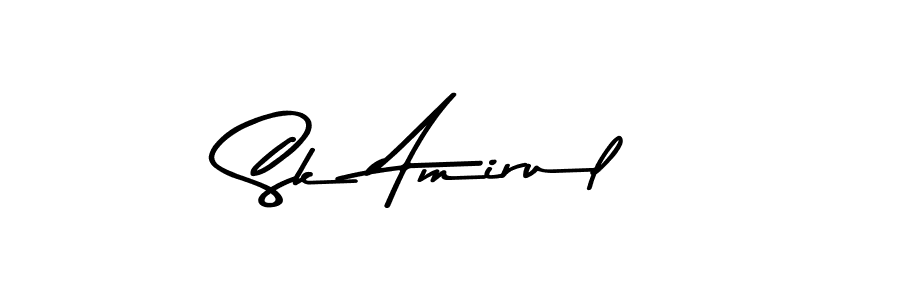 You should practise on your own different ways (Asem Kandis PERSONAL USE) to write your name (Sk Amirul) in signature. don't let someone else do it for you. Sk Amirul signature style 9 images and pictures png