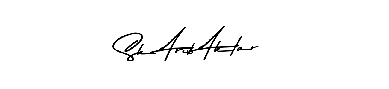 How to make Sk Arib Aktar signature? Asem Kandis PERSONAL USE is a professional autograph style. Create handwritten signature for Sk Arib Aktar name. Sk Arib Aktar signature style 9 images and pictures png
