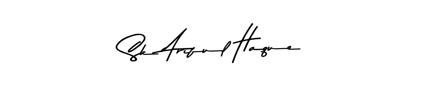 Sk Ariful Haque stylish signature style. Best Handwritten Sign (Asem Kandis PERSONAL USE) for my name. Handwritten Signature Collection Ideas for my name Sk Ariful Haque. Sk Ariful Haque signature style 9 images and pictures png