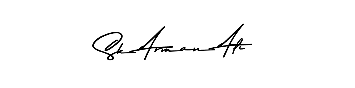 Design your own signature with our free online signature maker. With this signature software, you can create a handwritten (Asem Kandis PERSONAL USE) signature for name Sk Arman Ali. Sk Arman Ali signature style 9 images and pictures png