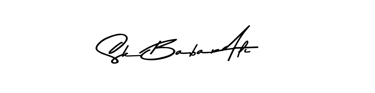 Also we have Sk Babar Ali name is the best signature style. Create professional handwritten signature collection using Asem Kandis PERSONAL USE autograph style. Sk Babar Ali signature style 9 images and pictures png