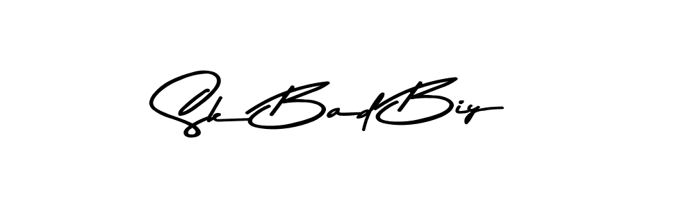 Sk Bad Biy stylish signature style. Best Handwritten Sign (Asem Kandis PERSONAL USE) for my name. Handwritten Signature Collection Ideas for my name Sk Bad Biy. Sk Bad Biy signature style 9 images and pictures png
