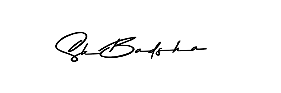 Sk Badsha stylish signature style. Best Handwritten Sign (Asem Kandis PERSONAL USE) for my name. Handwritten Signature Collection Ideas for my name Sk Badsha. Sk Badsha signature style 9 images and pictures png
