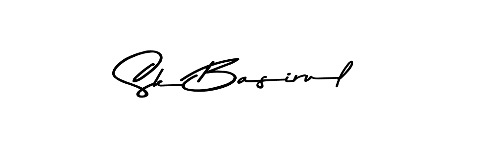 Make a beautiful signature design for name Sk Basirul. Use this online signature maker to create a handwritten signature for free. Sk Basirul signature style 9 images and pictures png