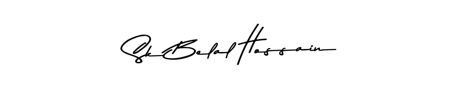 Make a beautiful signature design for name Sk Belal Hossain. With this signature (Asem Kandis PERSONAL USE) style, you can create a handwritten signature for free. Sk Belal Hossain signature style 9 images and pictures png