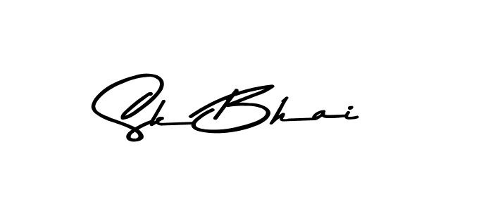 Use a signature maker to create a handwritten signature online. With this signature software, you can design (Asem Kandis PERSONAL USE) your own signature for name Sk Bhai. Sk Bhai signature style 9 images and pictures png