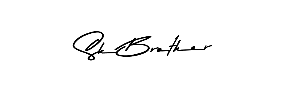 Use a signature maker to create a handwritten signature online. With this signature software, you can design (Asem Kandis PERSONAL USE) your own signature for name Sk Brother. Sk Brother signature style 9 images and pictures png