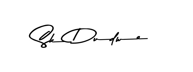 Make a beautiful signature design for name Sk Dudwe. Use this online signature maker to create a handwritten signature for free. Sk Dudwe signature style 9 images and pictures png