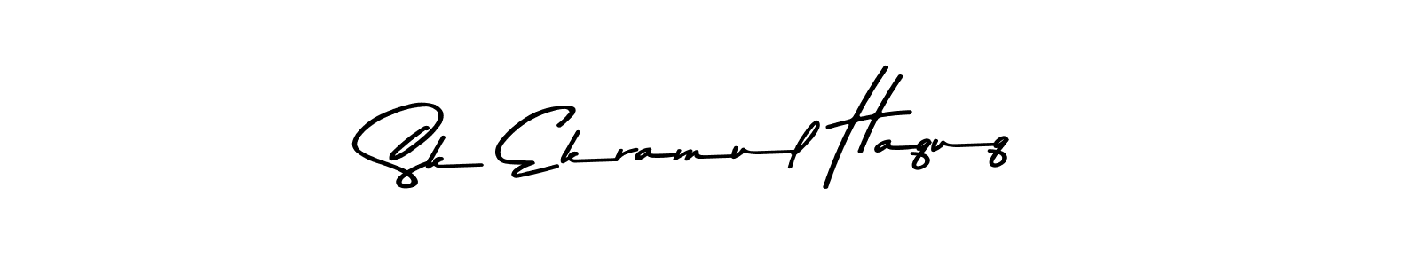 Use a signature maker to create a handwritten signature online. With this signature software, you can design (Asem Kandis PERSONAL USE) your own signature for name Sk Ekramul Haquq. Sk Ekramul Haquq signature style 9 images and pictures png
