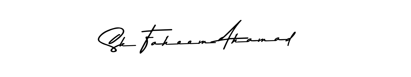 Make a beautiful signature design for name Sk Faheem Ahamad. Use this online signature maker to create a handwritten signature for free. Sk Faheem Ahamad signature style 9 images and pictures png