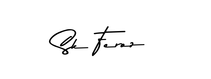Use a signature maker to create a handwritten signature online. With this signature software, you can design (Asem Kandis PERSONAL USE) your own signature for name Sk Feroz. Sk Feroz signature style 9 images and pictures png