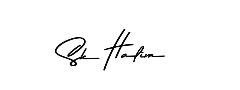 This is the best signature style for the Sk Halim name. Also you like these signature font (Asem Kandis PERSONAL USE). Mix name signature. Sk Halim signature style 9 images and pictures png