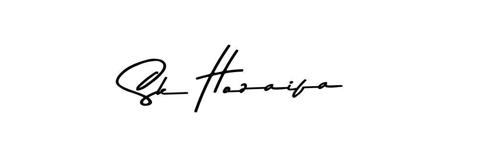 Sk Hozaifa stylish signature style. Best Handwritten Sign (Asem Kandis PERSONAL USE) for my name. Handwritten Signature Collection Ideas for my name Sk Hozaifa. Sk Hozaifa signature style 9 images and pictures png