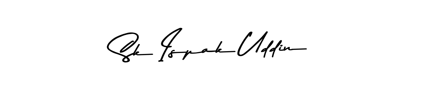 You should practise on your own different ways (Asem Kandis PERSONAL USE) to write your name (Sk Ispak Uddin) in signature. don't let someone else do it for you. Sk Ispak Uddin signature style 9 images and pictures png