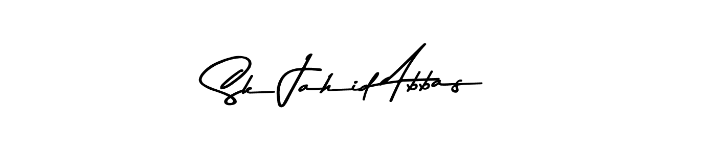 The best way (Asem Kandis PERSONAL USE) to make a short signature is to pick only two or three words in your name. The name Sk Jahid Abbas include a total of six letters. For converting this name. Sk Jahid Abbas signature style 9 images and pictures png