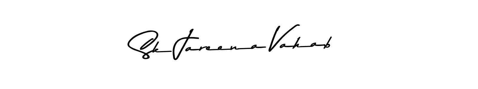 if you are searching for the best signature style for your name Sk Jareena Vahab. so please give up your signature search. here we have designed multiple signature styles  using Asem Kandis PERSONAL USE. Sk Jareena Vahab signature style 9 images and pictures png