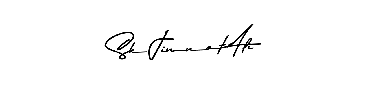 Here are the top 10 professional signature styles for the name Sk Jinnat Ali. These are the best autograph styles you can use for your name. Sk Jinnat Ali signature style 9 images and pictures png
