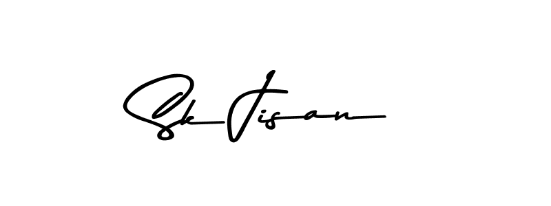 How to make Sk Jisan name signature. Use Asem Kandis PERSONAL USE style for creating short signs online. This is the latest handwritten sign. Sk Jisan signature style 9 images and pictures png