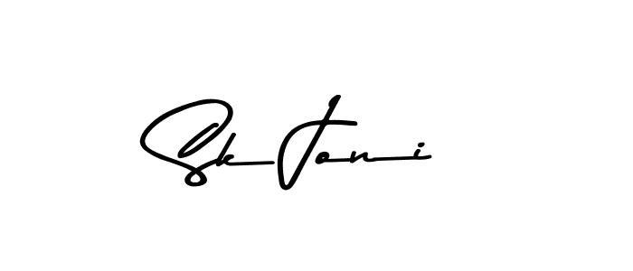 Similarly Asem Kandis PERSONAL USE is the best handwritten signature design. Signature creator online .You can use it as an online autograph creator for name Sk Joni. Sk Joni signature style 9 images and pictures png