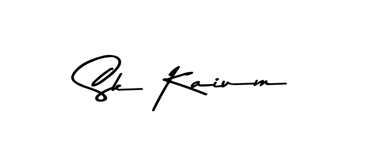 Use a signature maker to create a handwritten signature online. With this signature software, you can design (Asem Kandis PERSONAL USE) your own signature for name Sk Kaium. Sk Kaium signature style 9 images and pictures png