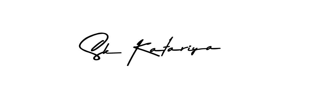 Also You can easily find your signature by using the search form. We will create Sk Katariya name handwritten signature images for you free of cost using Asem Kandis PERSONAL USE sign style. Sk Katariya signature style 9 images and pictures png