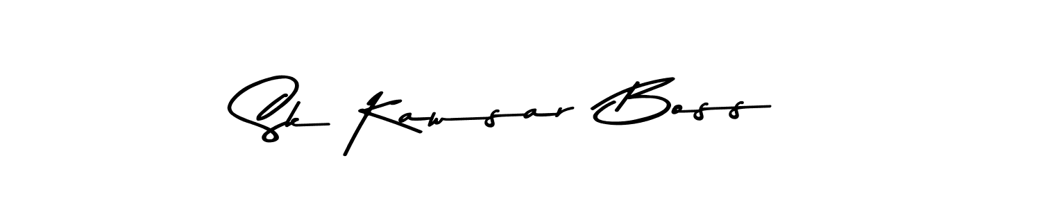 Here are the top 10 professional signature styles for the name Sk Kawsar  Boss. These are the best autograph styles you can use for your name. Sk Kawsar  Boss signature style 9 images and pictures png
