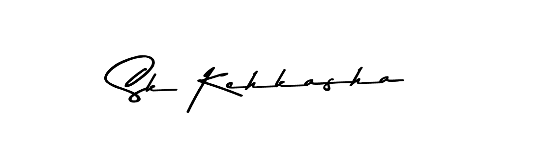 Design your own signature with our free online signature maker. With this signature software, you can create a handwritten (Asem Kandis PERSONAL USE) signature for name Sk Kehkasha. Sk Kehkasha signature style 9 images and pictures png