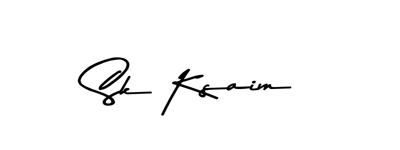 This is the best signature style for the Sk Ksaim name. Also you like these signature font (Asem Kandis PERSONAL USE). Mix name signature. Sk Ksaim signature style 9 images and pictures png