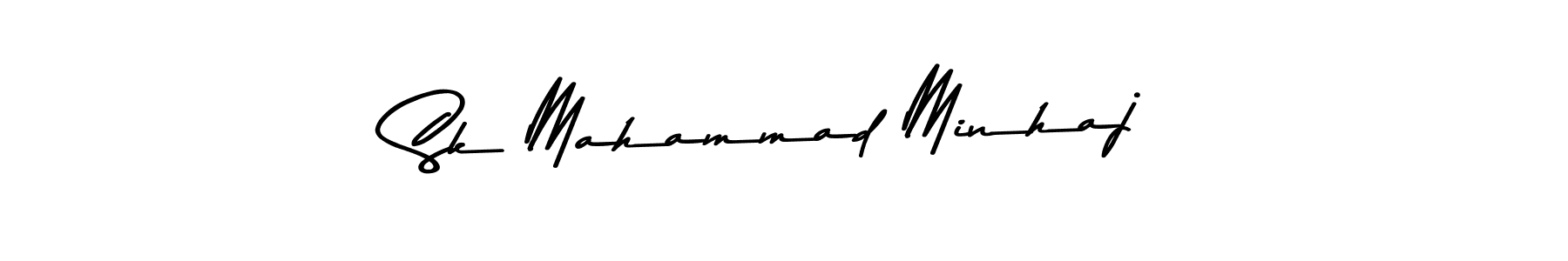 The best way (Asem Kandis PERSONAL USE) to make a short signature is to pick only two or three words in your name. The name Sk Mahammad Minhaj include a total of six letters. For converting this name. Sk Mahammad Minhaj signature style 9 images and pictures png