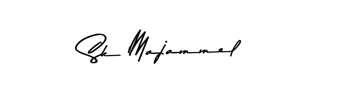 Use a signature maker to create a handwritten signature online. With this signature software, you can design (Asem Kandis PERSONAL USE) your own signature for name Sk Majammel. Sk Majammel signature style 9 images and pictures png