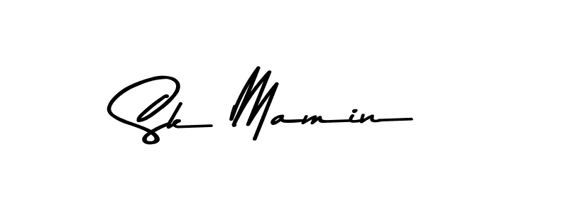 Use a signature maker to create a handwritten signature online. With this signature software, you can design (Asem Kandis PERSONAL USE) your own signature for name Sk Mamin. Sk Mamin signature style 9 images and pictures png