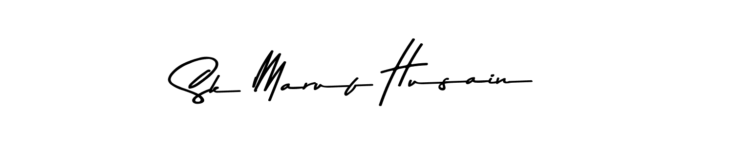 Use a signature maker to create a handwritten signature online. With this signature software, you can design (Asem Kandis PERSONAL USE) your own signature for name Sk Maruf Husain. Sk Maruf Husain signature style 9 images and pictures png