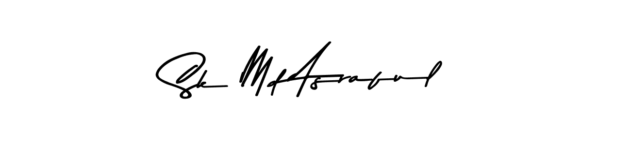 Make a beautiful signature design for name Sk Md Asraful. Use this online signature maker to create a handwritten signature for free. Sk Md Asraful signature style 9 images and pictures png