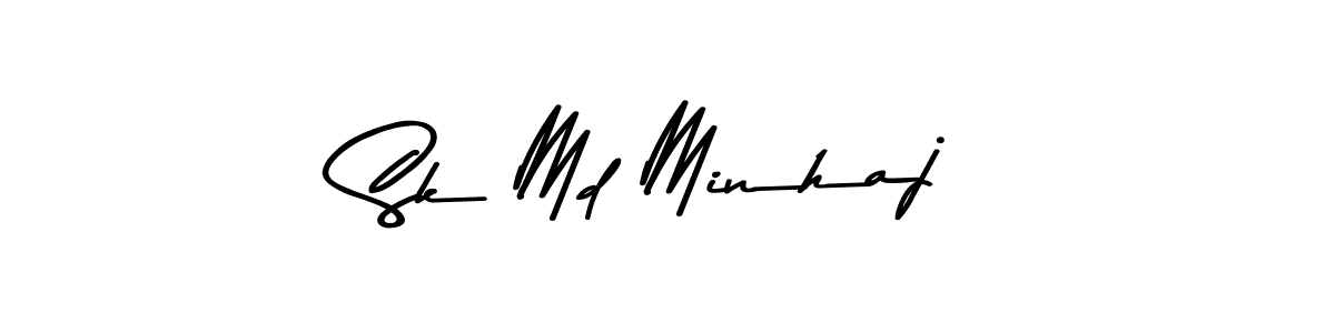 Similarly Asem Kandis PERSONAL USE is the best handwritten signature design. Signature creator online .You can use it as an online autograph creator for name Sk Md Minhaj. Sk Md Minhaj signature style 9 images and pictures png