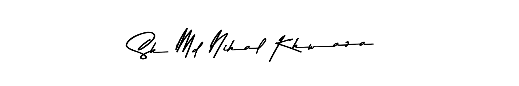 Make a beautiful signature design for name Sk Md Nihal Khwaza. Use this online signature maker to create a handwritten signature for free. Sk Md Nihal Khwaza signature style 9 images and pictures png