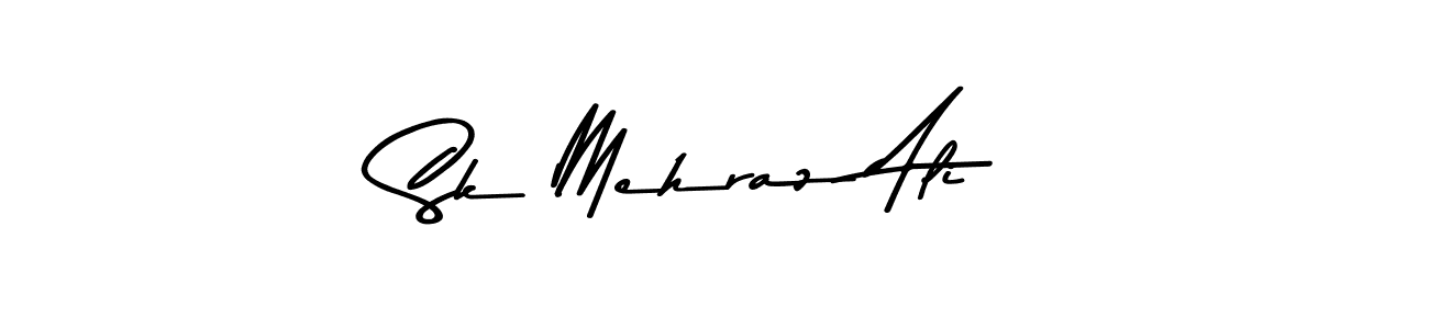 Make a beautiful signature design for name Sk Mehraz Ali. With this signature (Asem Kandis PERSONAL USE) style, you can create a handwritten signature for free. Sk Mehraz Ali signature style 9 images and pictures png