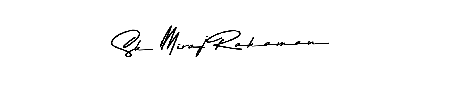 Design your own signature with our free online signature maker. With this signature software, you can create a handwritten (Asem Kandis PERSONAL USE) signature for name Sk Miraj Rahaman. Sk Miraj Rahaman signature style 9 images and pictures png