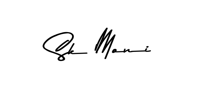 Make a beautiful signature design for name Sk Moni. Use this online signature maker to create a handwritten signature for free. Sk Moni signature style 9 images and pictures png