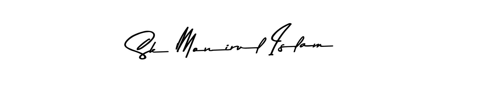 The best way (Asem Kandis PERSONAL USE) to make a short signature is to pick only two or three words in your name. The name Sk Monirul Islam include a total of six letters. For converting this name. Sk Monirul Islam signature style 9 images and pictures png