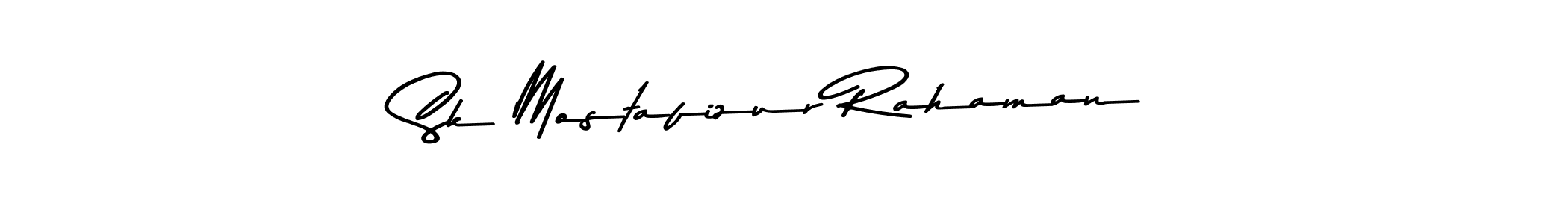 Make a beautiful signature design for name Sk Mostafizur Rahaman. With this signature (Asem Kandis PERSONAL USE) style, you can create a handwritten signature for free. Sk Mostafizur Rahaman signature style 9 images and pictures png