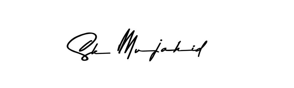 Design your own signature with our free online signature maker. With this signature software, you can create a handwritten (Asem Kandis PERSONAL USE) signature for name Sk Mujahid. Sk Mujahid signature style 9 images and pictures png