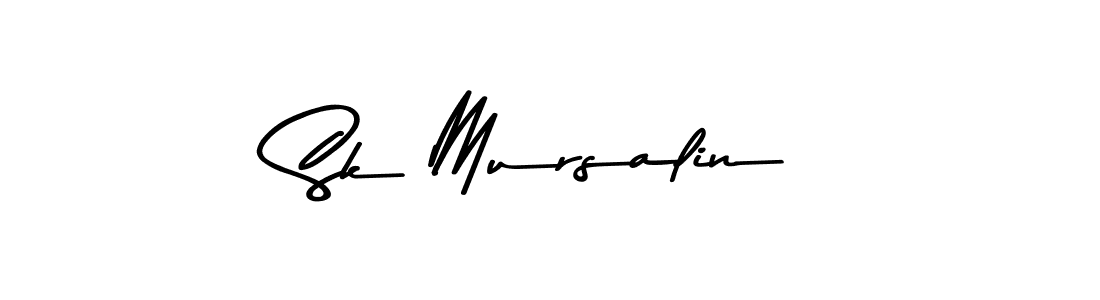 The best way (Asem Kandis PERSONAL USE) to make a short signature is to pick only two or three words in your name. The name Sk Mursalin include a total of six letters. For converting this name. Sk Mursalin signature style 9 images and pictures png