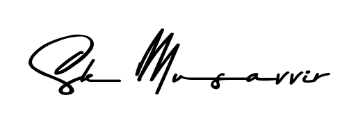 A modern signature idea for name Sk Musavvir using Asem Kandis PERSONAL USE font. Clean strokes and elegant curves make it stand out instantly. Sk Musavvir signature style 9 images and pictures png