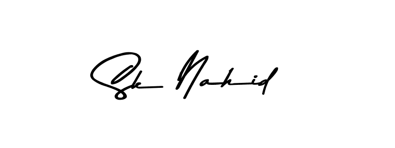 How to make Sk Nahid signature? Asem Kandis PERSONAL USE is a professional autograph style. Create handwritten signature for Sk Nahid name. Sk Nahid signature style 9 images and pictures png