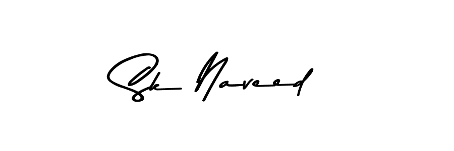 Sk Naveed stylish signature style. Best Handwritten Sign (Asem Kandis PERSONAL USE) for my name. Handwritten Signature Collection Ideas for my name Sk Naveed. Sk Naveed signature style 9 images and pictures png