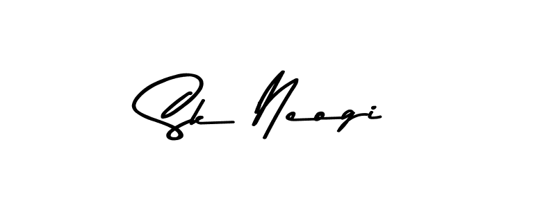 Design your own signature with our free online signature maker. With this signature software, you can create a handwritten (Asem Kandis PERSONAL USE) signature for name Sk Neogi. Sk Neogi signature style 9 images and pictures png