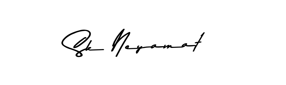 Sk Neyamat stylish signature style. Best Handwritten Sign (Asem Kandis PERSONAL USE) for my name. Handwritten Signature Collection Ideas for my name Sk Neyamat. Sk Neyamat signature style 9 images and pictures png