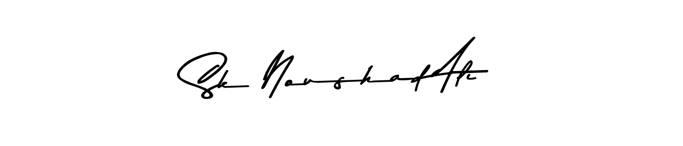 How to make Sk Noushad Ali signature? Asem Kandis PERSONAL USE is a professional autograph style. Create handwritten signature for Sk Noushad Ali name. Sk Noushad Ali signature style 9 images and pictures png