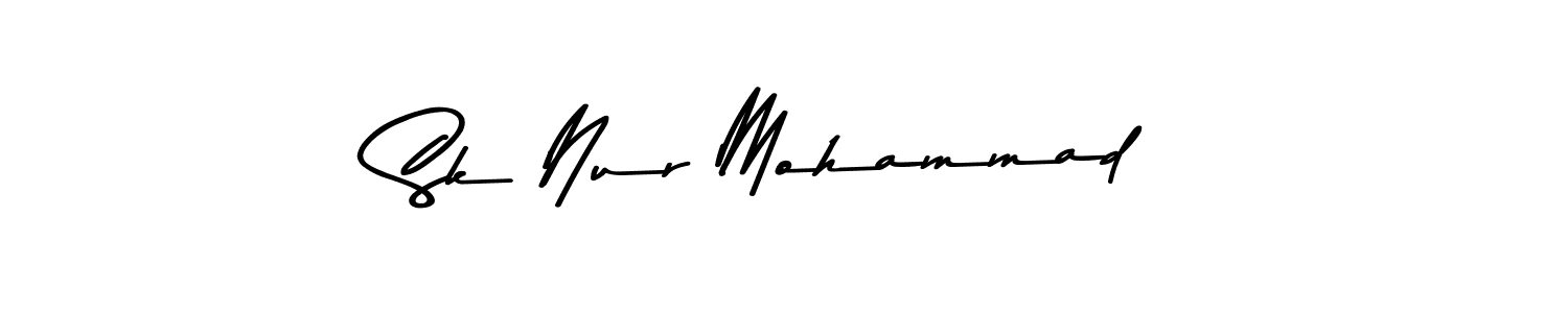 How to make Sk Nur Mohammad signature? Asem Kandis PERSONAL USE is a professional autograph style. Create handwritten signature for Sk Nur Mohammad name. Sk Nur Mohammad signature style 9 images and pictures png