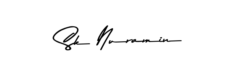 Design your own signature with our free online signature maker. With this signature software, you can create a handwritten (Asem Kandis PERSONAL USE) signature for name Sk Nuramin. Sk Nuramin signature style 9 images and pictures png